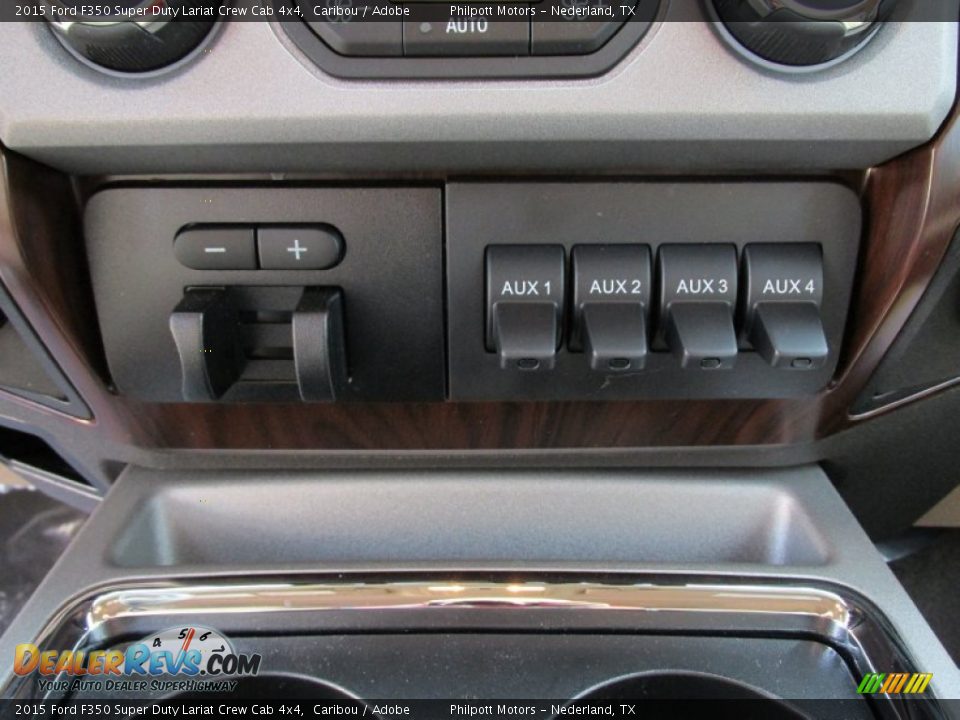 2015 Ford F350 Super Duty Lariat Crew Cab 4x4 Caribou / Adobe Photo #31