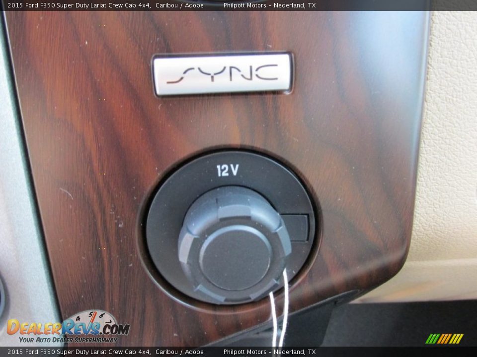 2015 Ford F350 Super Duty Lariat Crew Cab 4x4 Caribou / Adobe Photo #32