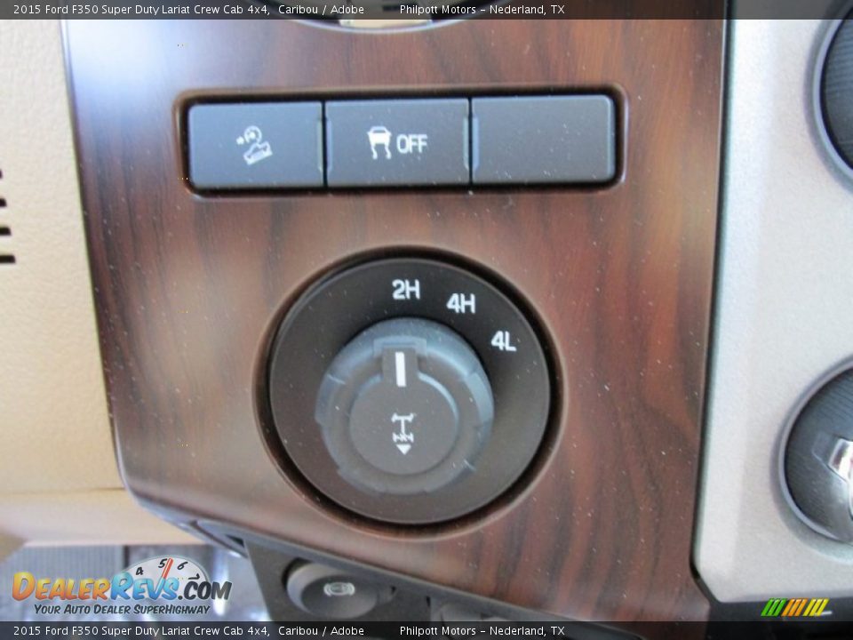 2015 Ford F350 Super Duty Lariat Crew Cab 4x4 Caribou / Adobe Photo #33