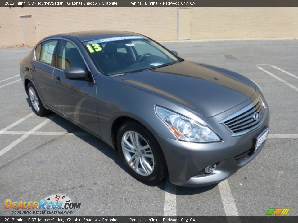 2013 Infiniti G 37 Journey Sedan Graphite Shadow / Graphite Photo #1