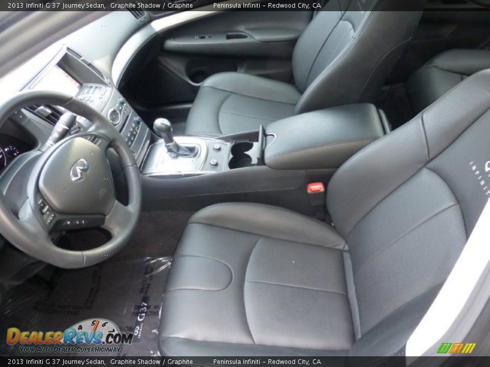 2013 Infiniti G 37 Journey Sedan Graphite Shadow / Graphite Photo #4