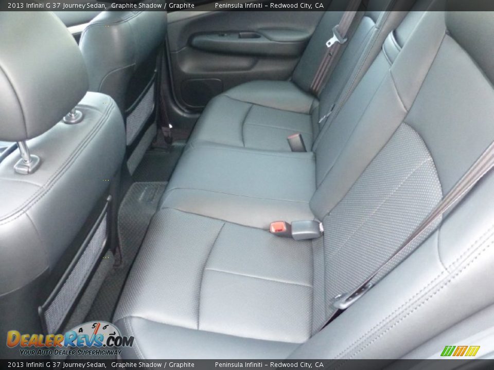 2013 Infiniti G 37 Journey Sedan Graphite Shadow / Graphite Photo #5
