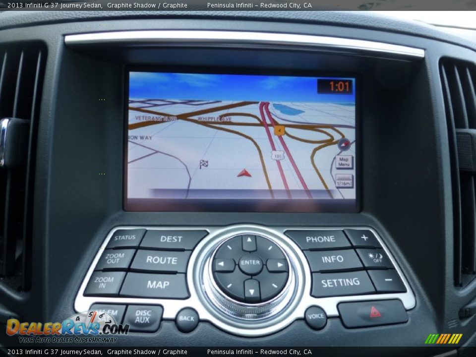 2013 Infiniti G 37 Journey Sedan Graphite Shadow / Graphite Photo #7