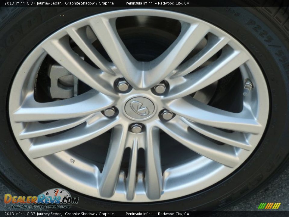 2013 Infiniti G 37 Journey Sedan Graphite Shadow / Graphite Photo #9