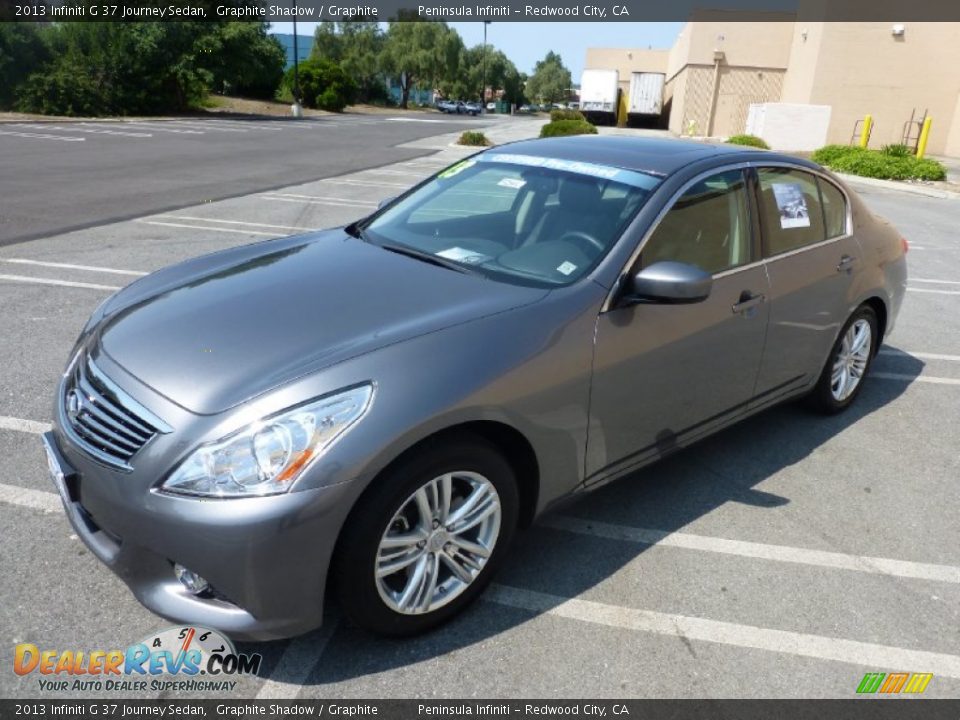 2013 Infiniti G 37 Journey Sedan Graphite Shadow / Graphite Photo #11