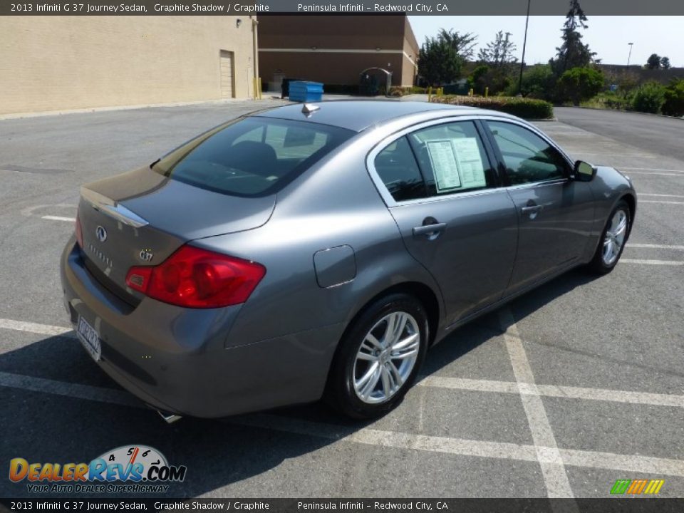 2013 Infiniti G 37 Journey Sedan Graphite Shadow / Graphite Photo #13