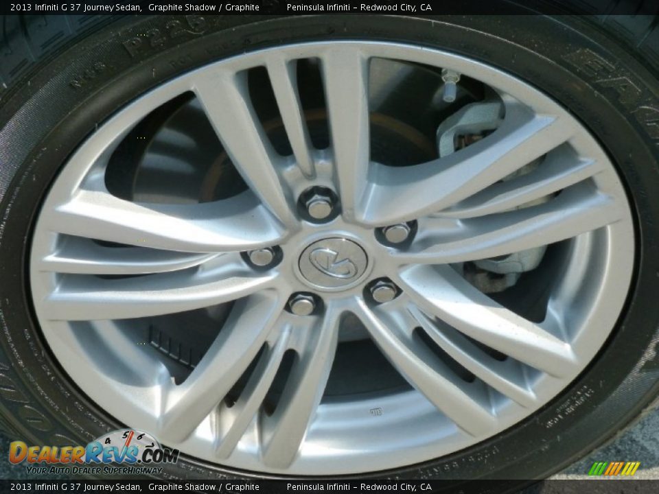 2013 Infiniti G 37 Journey Sedan Graphite Shadow / Graphite Photo #15