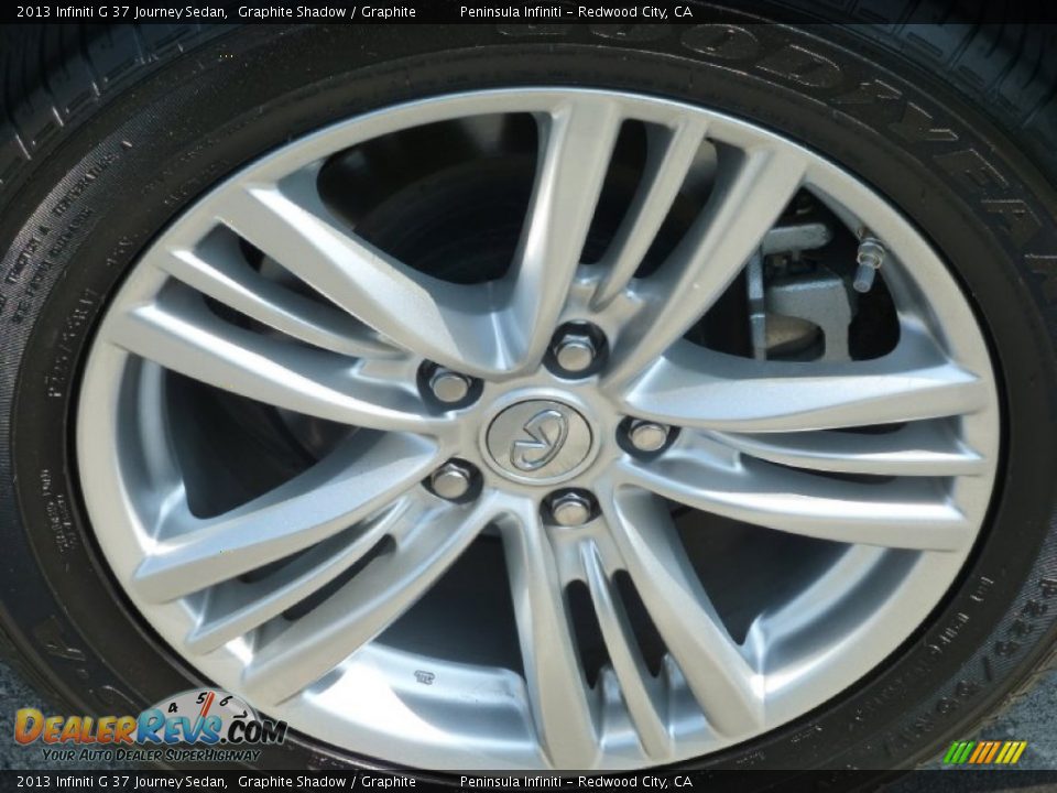 2013 Infiniti G 37 Journey Sedan Graphite Shadow / Graphite Photo #16