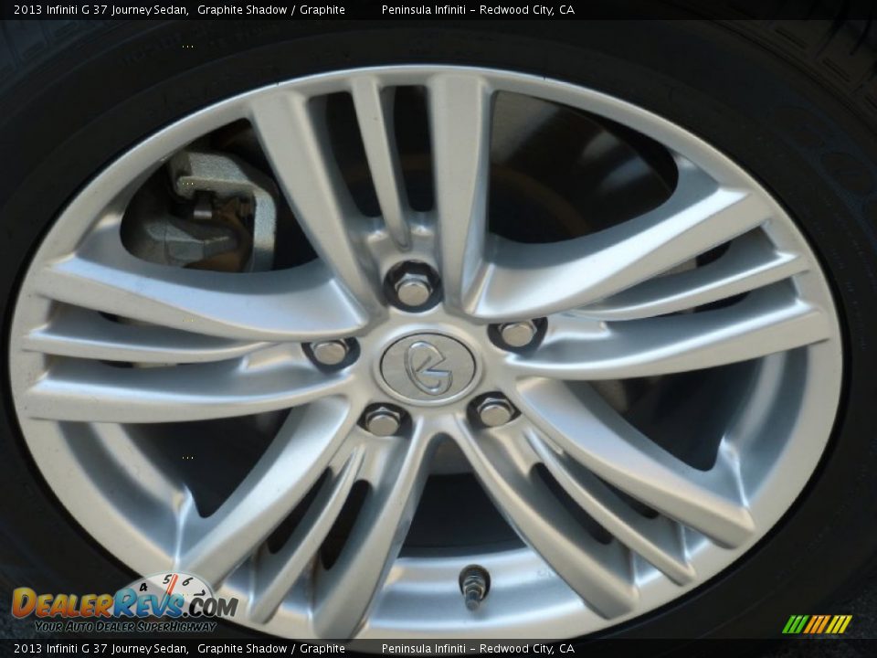 2013 Infiniti G 37 Journey Sedan Graphite Shadow / Graphite Photo #17