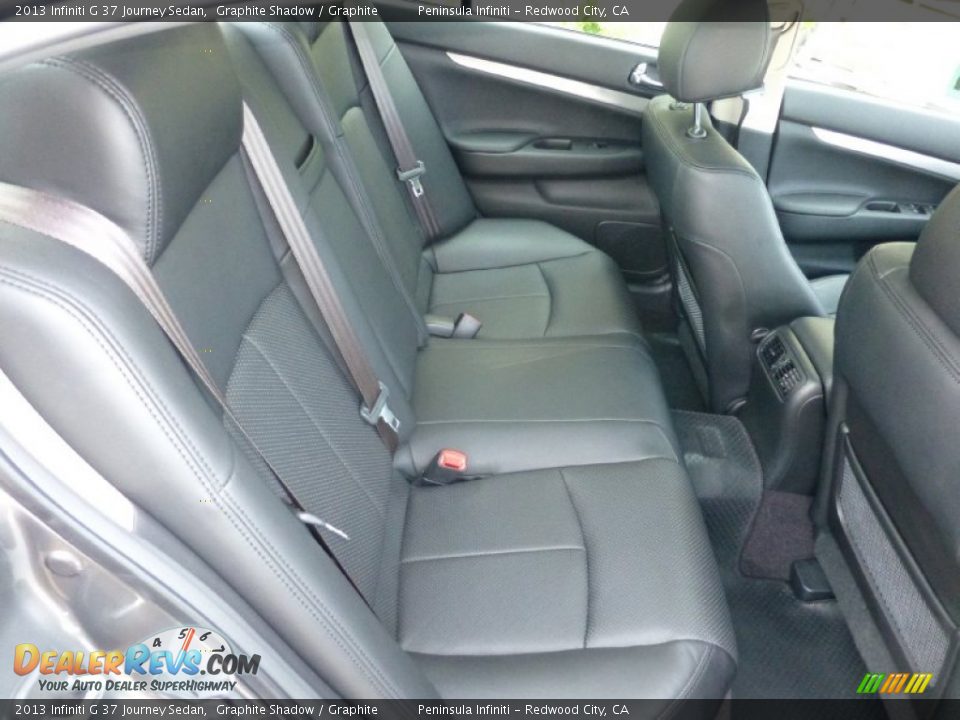 2013 Infiniti G 37 Journey Sedan Graphite Shadow / Graphite Photo #24