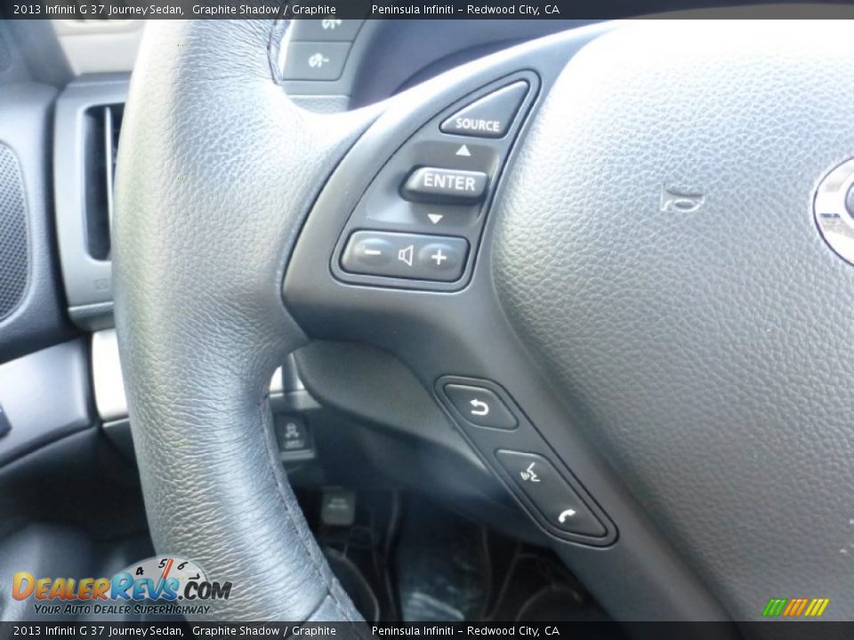 2013 Infiniti G 37 Journey Sedan Graphite Shadow / Graphite Photo #29