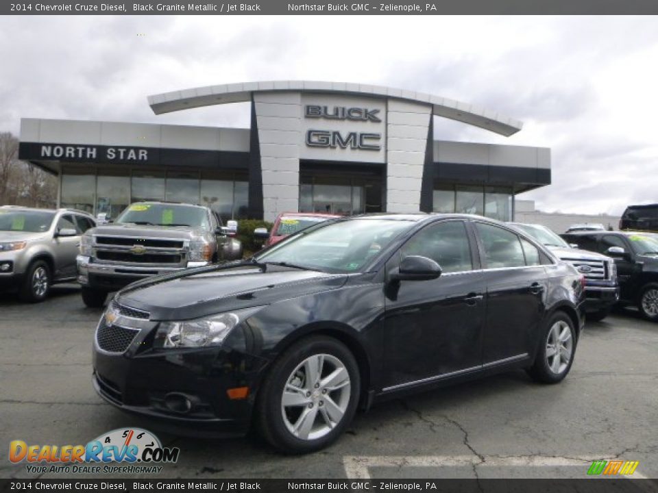 2014 Chevrolet Cruze Diesel Black Granite Metallic / Jet Black Photo #1