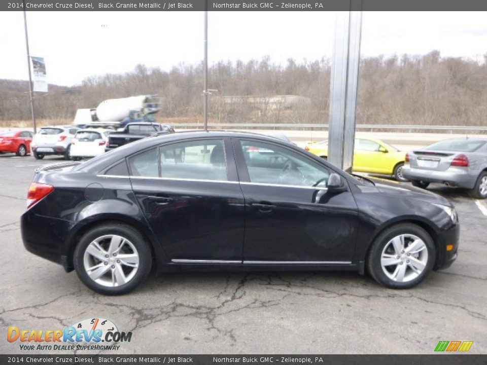 2014 Chevrolet Cruze Diesel Black Granite Metallic / Jet Black Photo #6