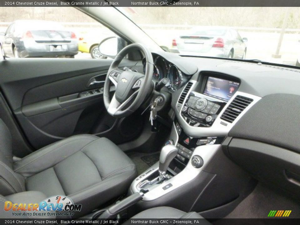 2014 Chevrolet Cruze Diesel Black Granite Metallic / Jet Black Photo #11