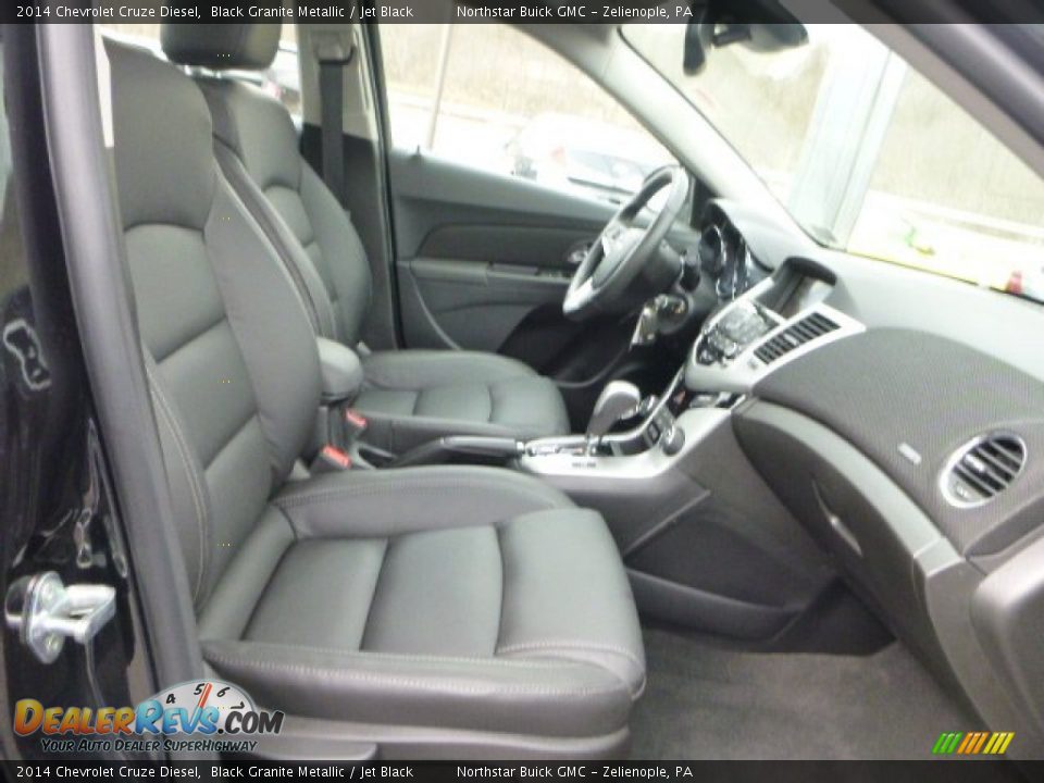 2014 Chevrolet Cruze Diesel Black Granite Metallic / Jet Black Photo #12