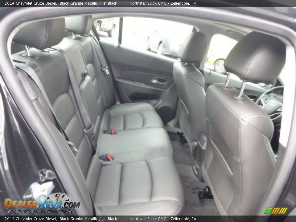 2014 Chevrolet Cruze Diesel Black Granite Metallic / Jet Black Photo #13