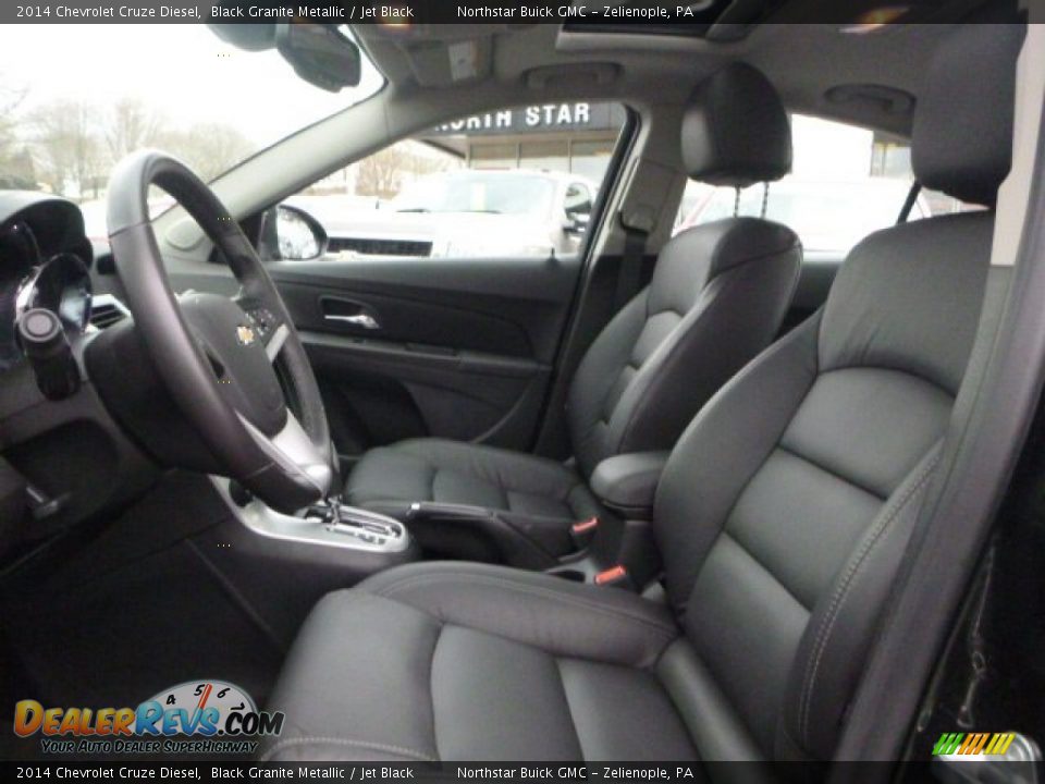 2014 Chevrolet Cruze Diesel Black Granite Metallic / Jet Black Photo #14