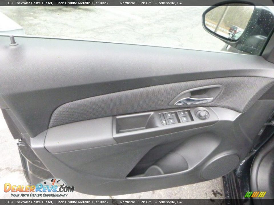 2014 Chevrolet Cruze Diesel Black Granite Metallic / Jet Black Photo #16