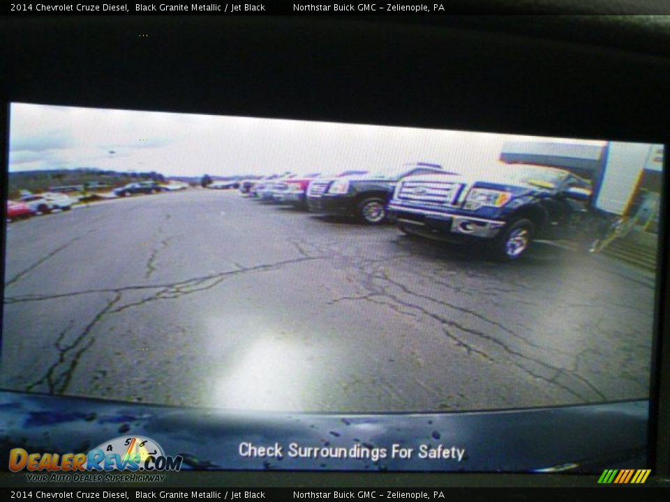 2014 Chevrolet Cruze Diesel Black Granite Metallic / Jet Black Photo #19