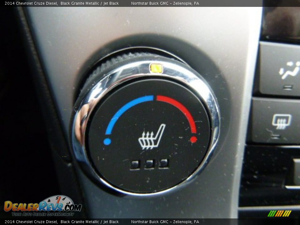 2014 Chevrolet Cruze Diesel Black Granite Metallic / Jet Black Photo #20