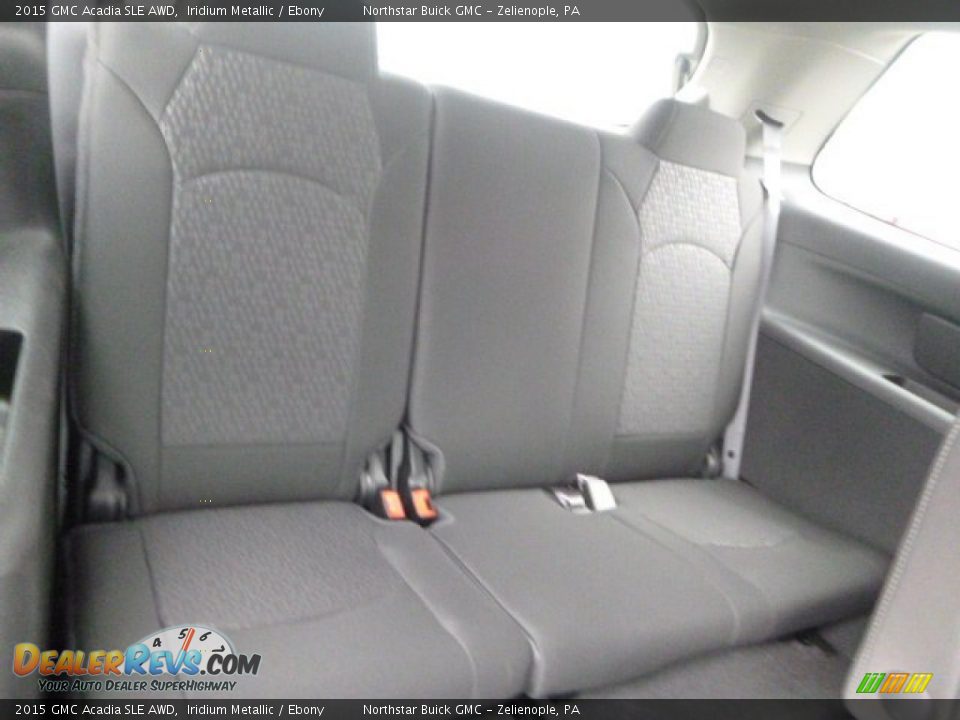 2015 GMC Acadia SLE AWD Iridium Metallic / Ebony Photo #12