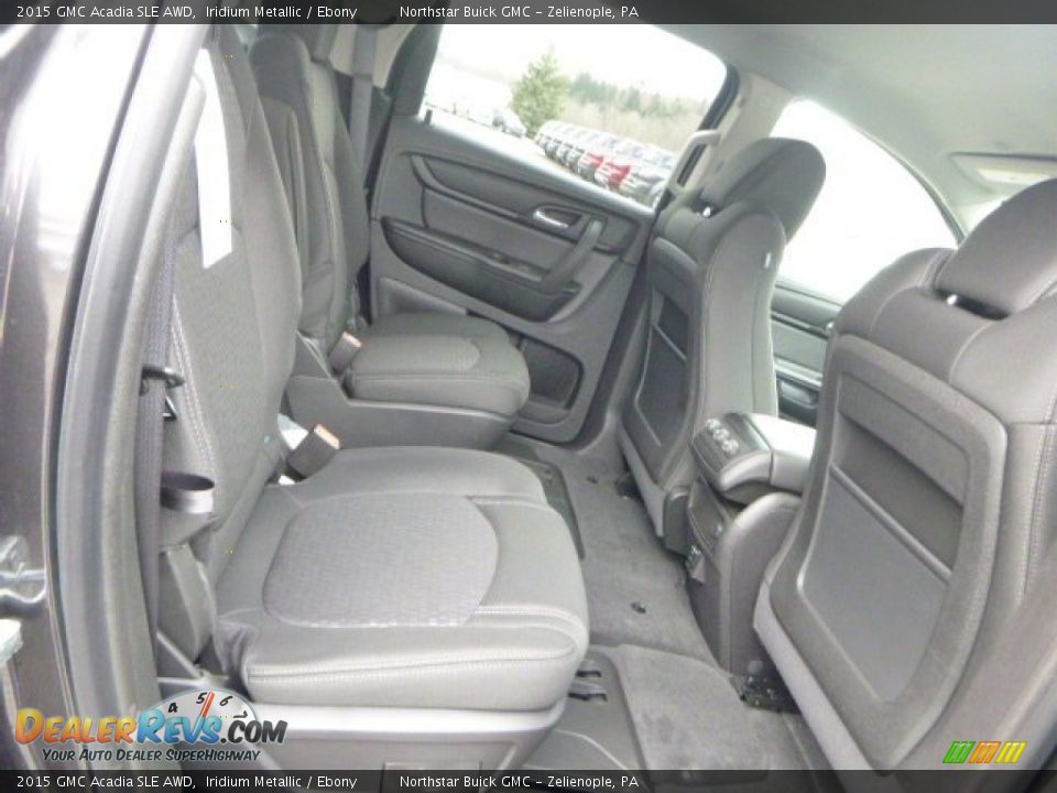 2015 GMC Acadia SLE AWD Iridium Metallic / Ebony Photo #13