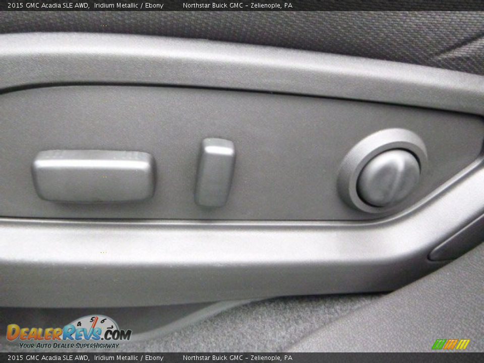 2015 GMC Acadia SLE AWD Iridium Metallic / Ebony Photo #15