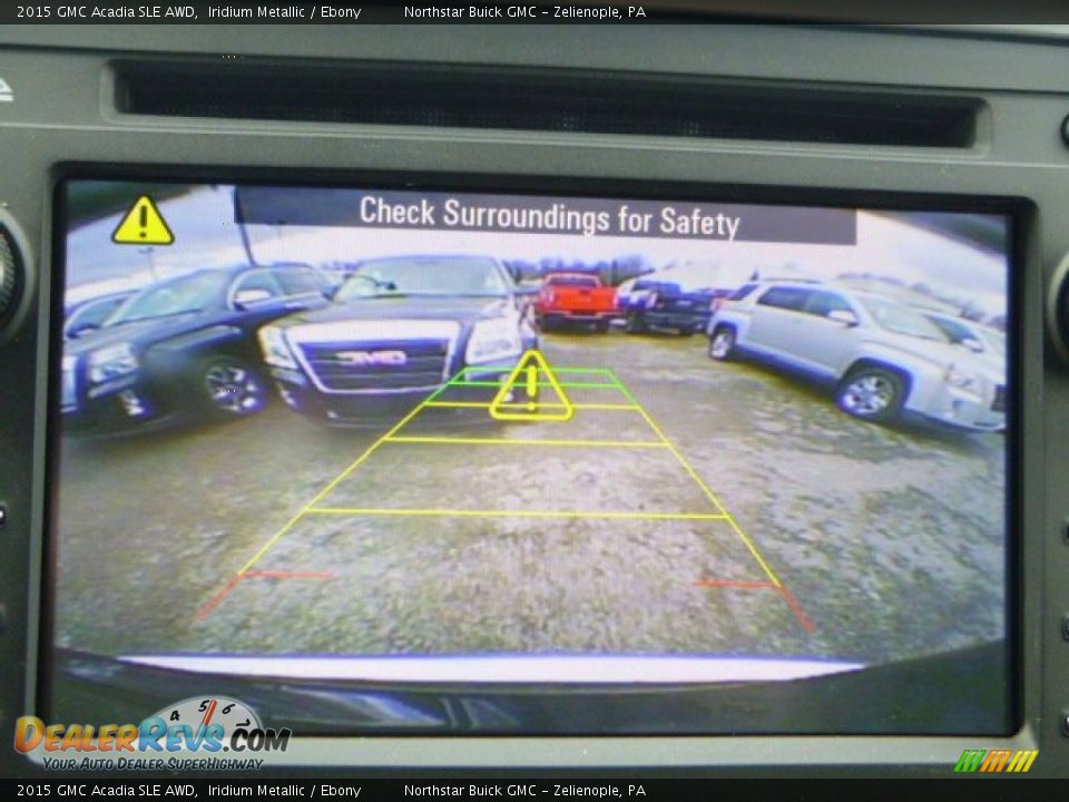2015 GMC Acadia SLE AWD Iridium Metallic / Ebony Photo #19