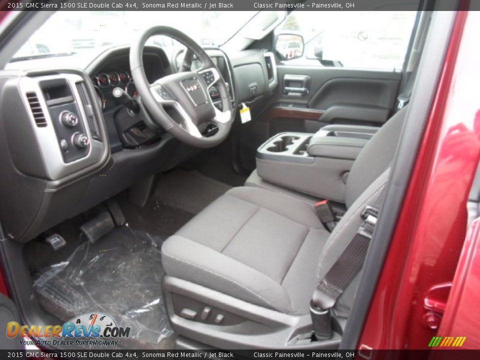 2015 GMC Sierra 1500 SLE Double Cab 4x4 Sonoma Red Metallic / Jet Black Photo #4