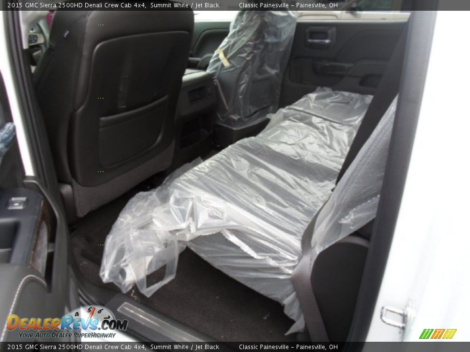 2015 GMC Sierra 2500HD Denali Crew Cab 4x4 Summit White / Jet Black Photo #5