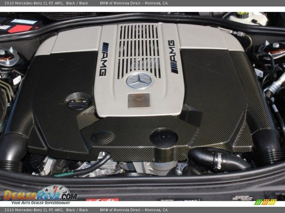 2010 Mercedes-Benz CL 65 AMG 6.0 Liter AMG Twin-Turbo SOHC 36-Valve V12 Engine Photo #21