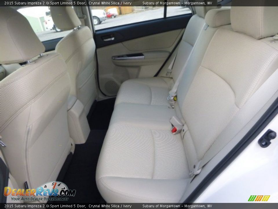 2015 Subaru Impreza 2.0i Sport Limited 5 Door Crystal White Silica / Ivory Photo #12