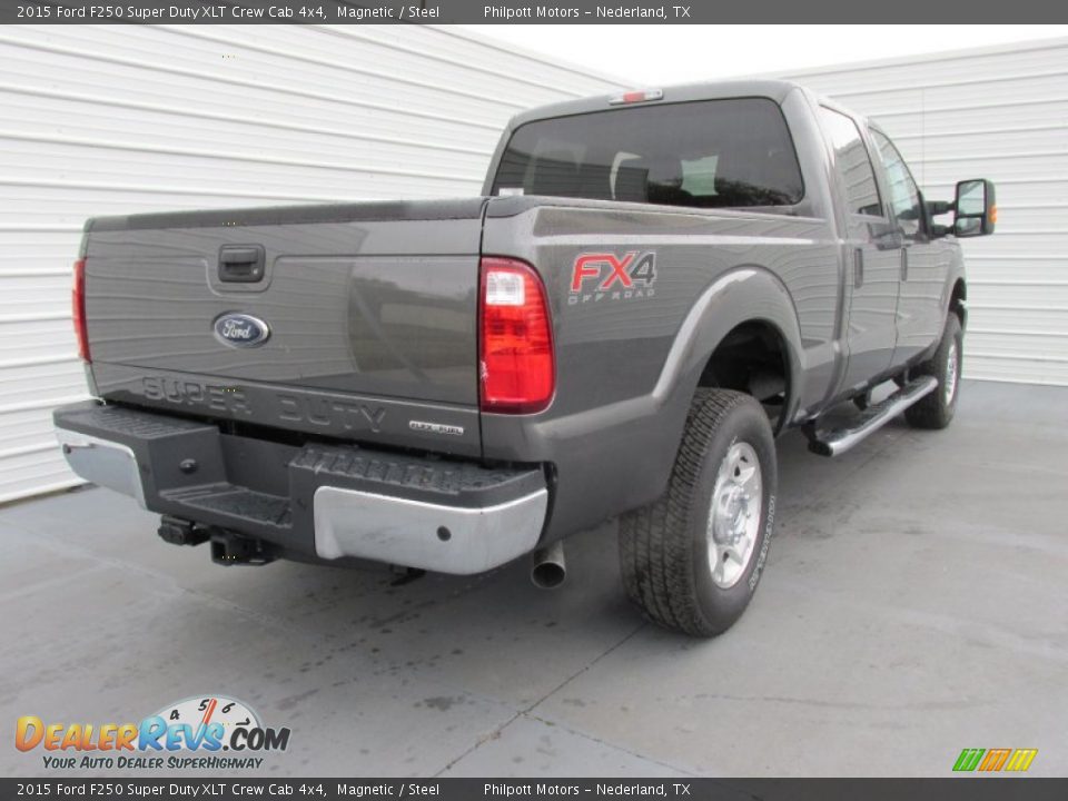 2015 Ford F250 Super Duty XLT Crew Cab 4x4 Magnetic / Steel Photo #4