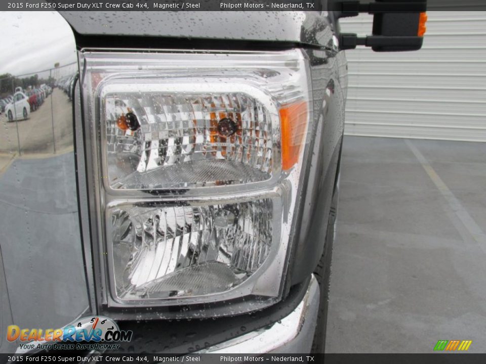 2015 Ford F250 Super Duty XLT Crew Cab 4x4 Magnetic / Steel Photo #9