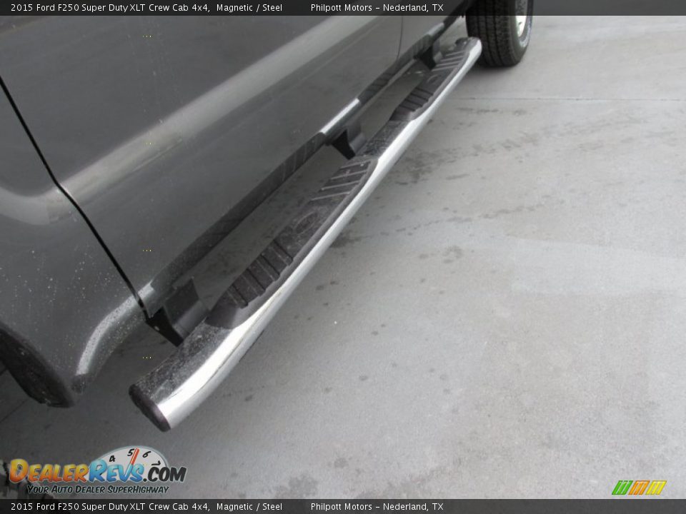 2015 Ford F250 Super Duty XLT Crew Cab 4x4 Magnetic / Steel Photo #12