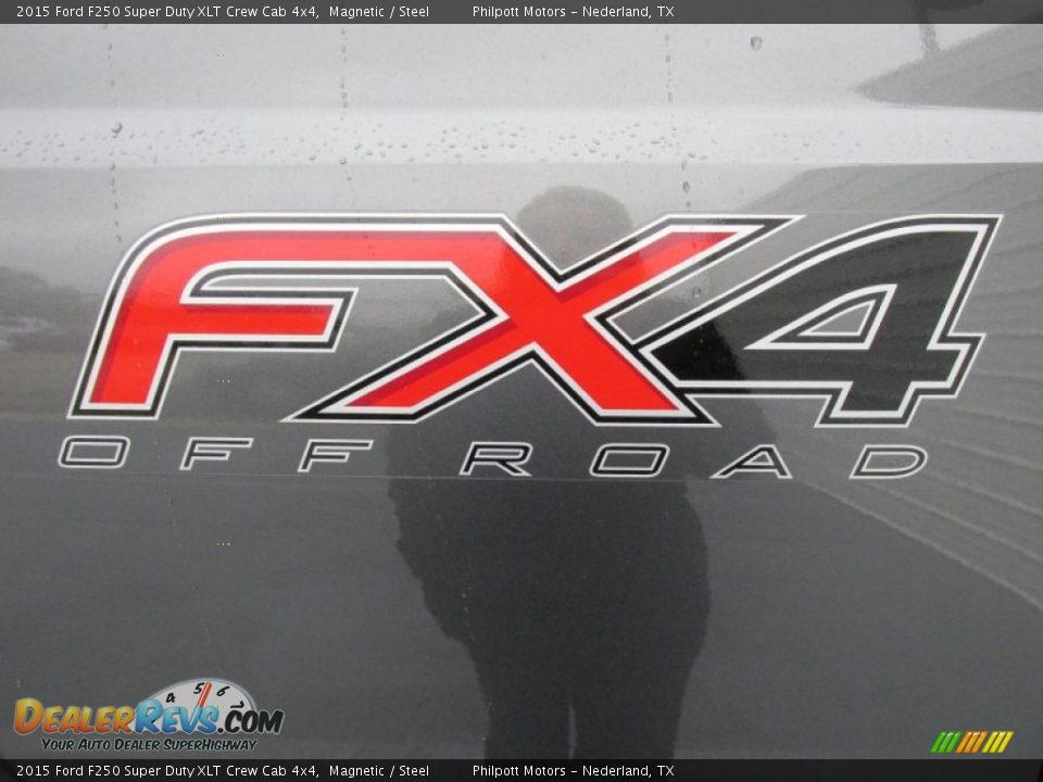 2015 Ford F250 Super Duty XLT Crew Cab 4x4 Magnetic / Steel Photo #17