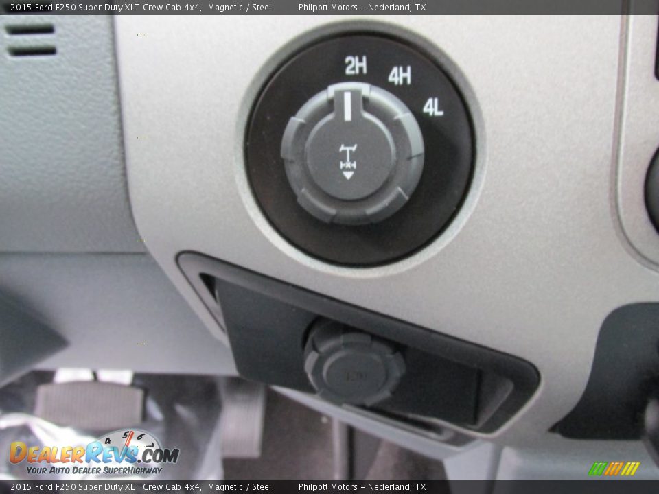 2015 Ford F250 Super Duty XLT Crew Cab 4x4 Magnetic / Steel Photo #33