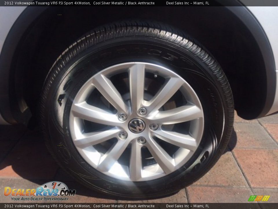 2012 Volkswagen Touareg VR6 FSI Sport 4XMotion Cool Silver Metallic / Black Anthracite Photo #13
