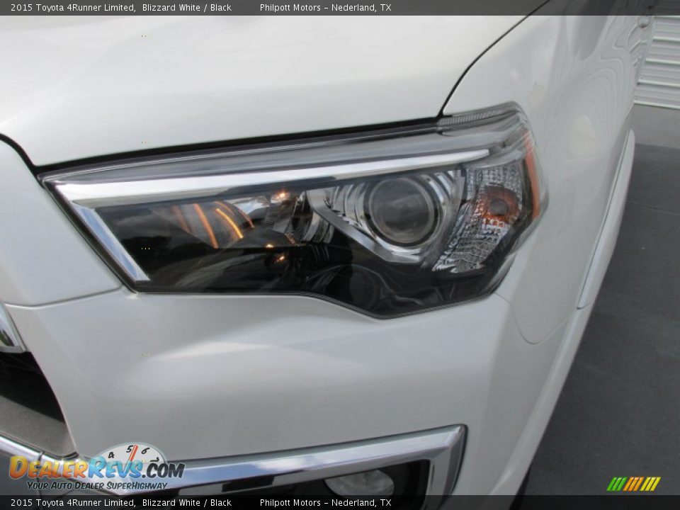 2015 Toyota 4Runner Limited Blizzard White / Black Photo #9