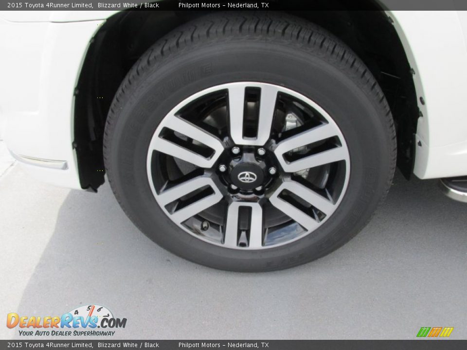 2015 Toyota 4Runner Limited Blizzard White / Black Photo #11