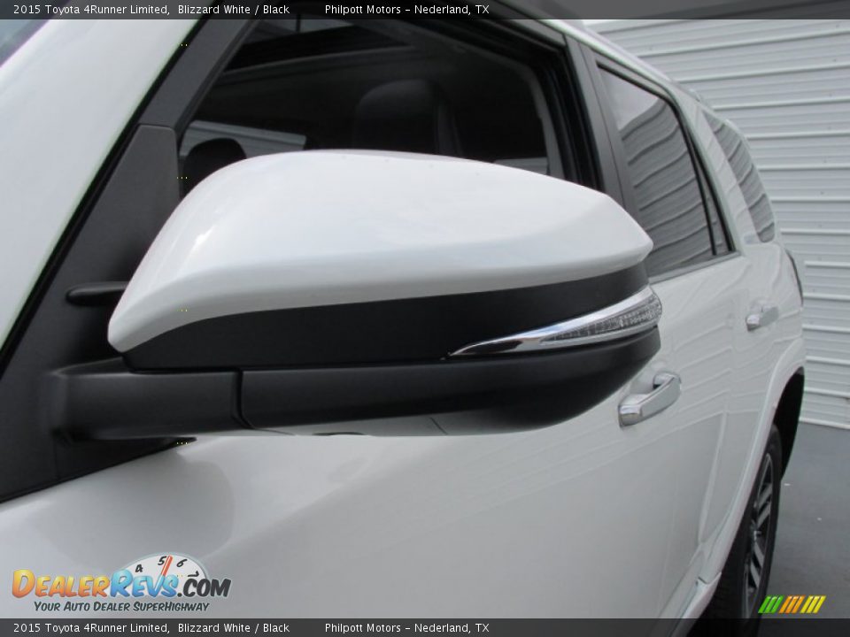 2015 Toyota 4Runner Limited Blizzard White / Black Photo #13