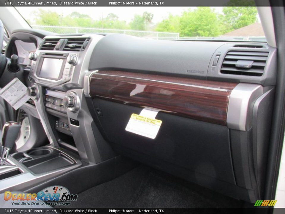 2015 Toyota 4Runner Limited Blizzard White / Black Photo #16