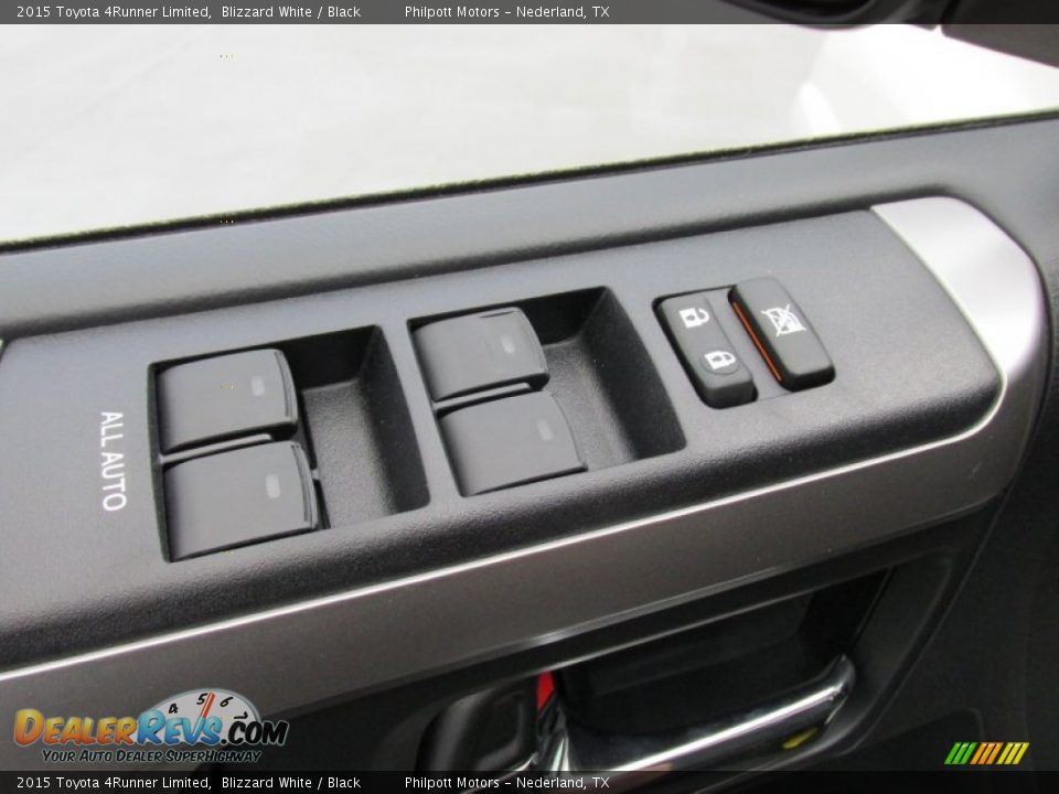 2015 Toyota 4Runner Limited Blizzard White / Black Photo #21