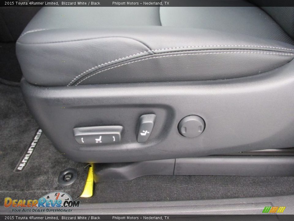 2015 Toyota 4Runner Limited Blizzard White / Black Photo #23