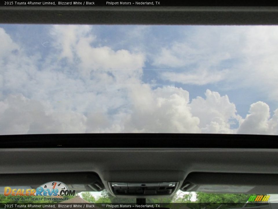 2015 Toyota 4Runner Limited Blizzard White / Black Photo #24