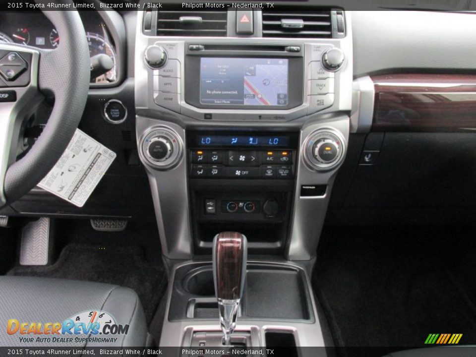 2015 Toyota 4Runner Limited Blizzard White / Black Photo #26