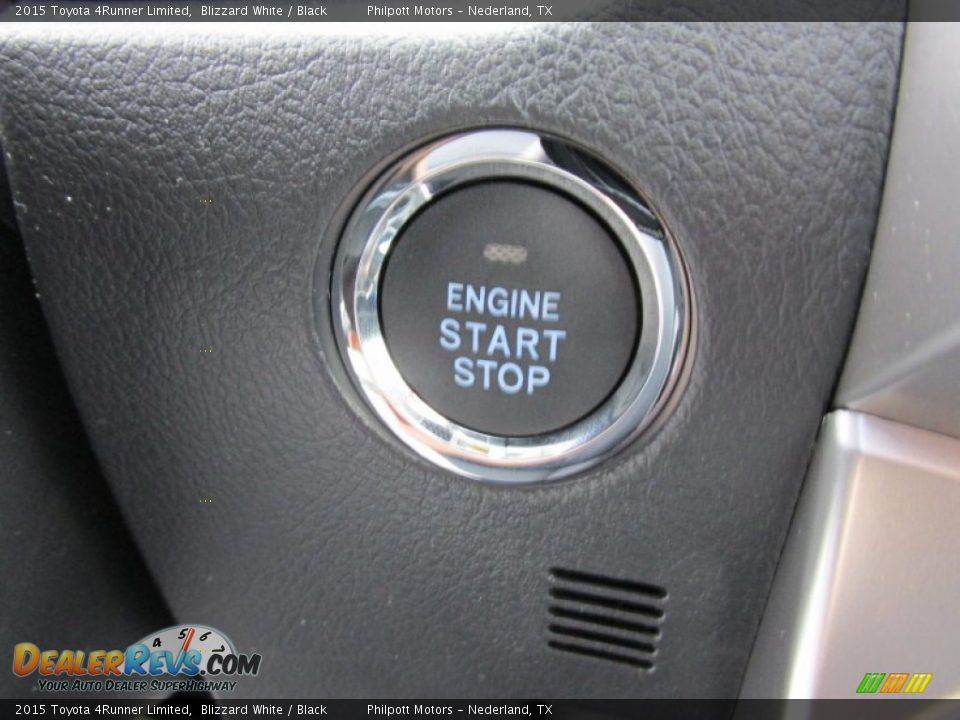2015 Toyota 4Runner Limited Blizzard White / Black Photo #32