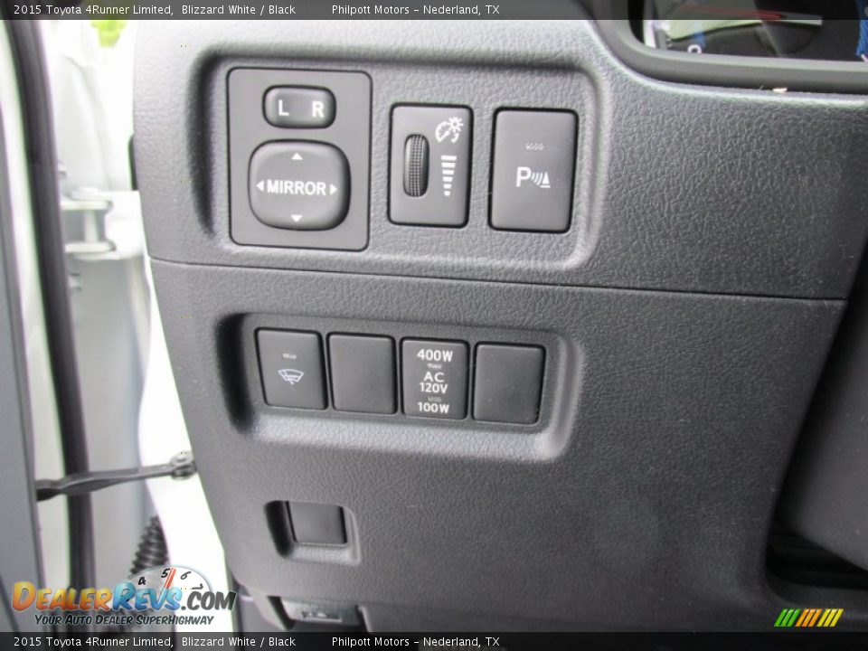 2015 Toyota 4Runner Limited Blizzard White / Black Photo #35