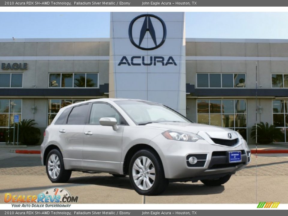 2010 Acura RDX SH-AWD Technology Palladium Silver Metallic / Ebony Photo #1