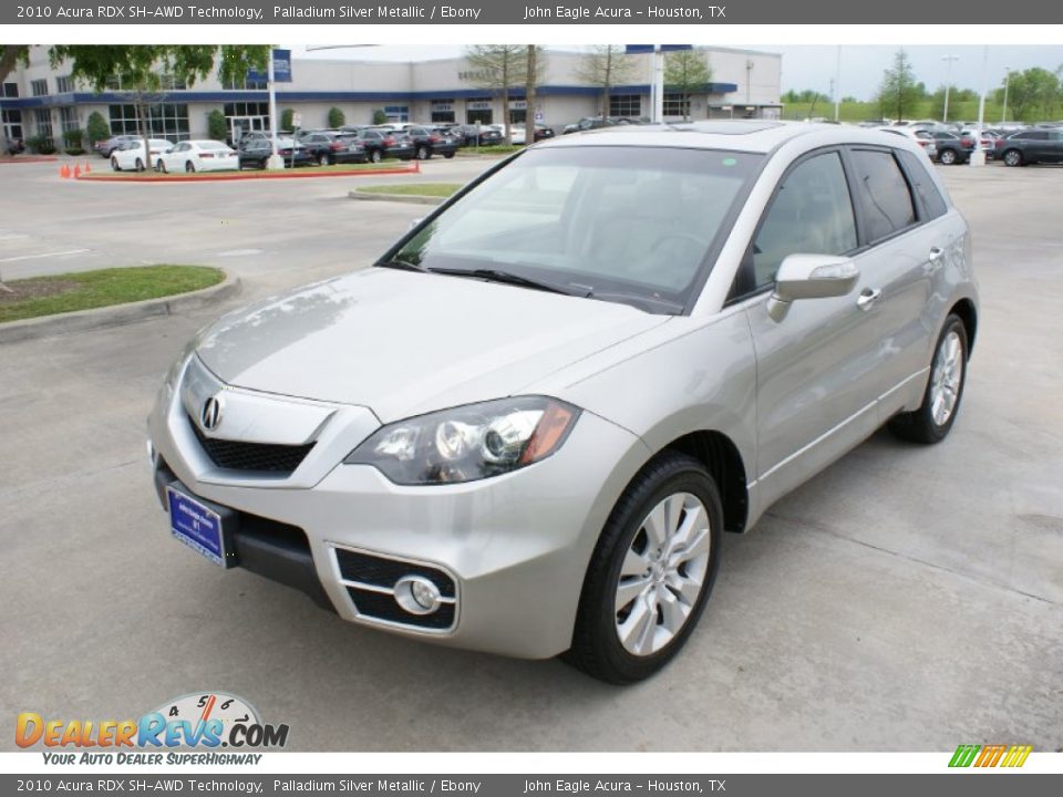 2010 Acura RDX SH-AWD Technology Palladium Silver Metallic / Ebony Photo #3